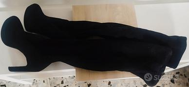 Stivali nero lungo zara