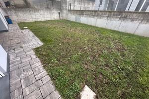 Tre locali con giardino e box doppio