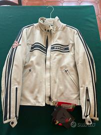 Giubbotto nuovo in pelle Ducati Meccanica Tg 44