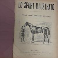 libro LO SPORT ILLUSTRATO del 1889
