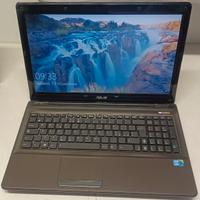 Notebook Asus 15.6" i5 ram8gb ssd W.10 batteria OK