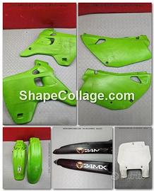 KIT PLASTICHE KAWASAKI KX 250 1992 1993 KX250