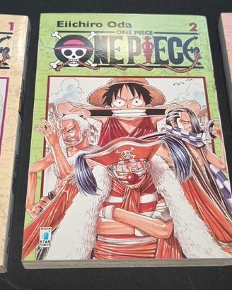Lotto Manga One Piece - Vol. 1-2-3 - Augusta (SR)