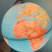 mappamondo luminoso formato grande 