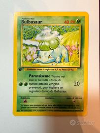 Bulbasaur prima eduzione set base