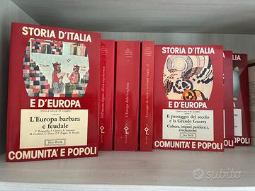 Storia d’Italia e d’Europa (10 tomi)