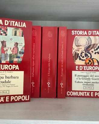 Storia d’Italia e d’Europa (10 tomi)
