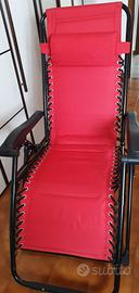 Sedia sdraio nuovissima 