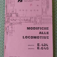 Libro Modifiche alle locomotive Gr. E424-E646