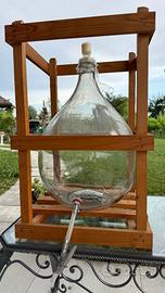Damigiana in vetro 25l