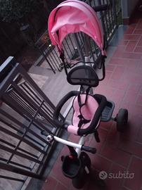 triciclo a spinta per bimba  
