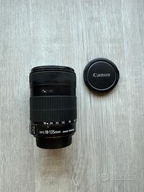 Obbiettivo canon EFS 18-135 mm