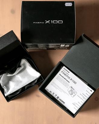 Scatola completa FUJIFILM X100 X 100 I serie