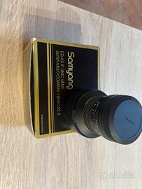 Samyang 14 mm f2.8 per Canon