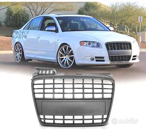 GRIGLIA PER AUDI A4 B7 LOOK SLINE COLORE NERO
