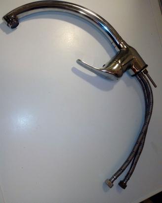 Rubinetto miscelatore cucina a bocca girevole