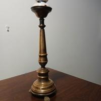 Candelabro antico in ottone