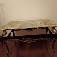 tavolino onice antiquariato