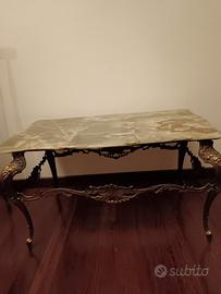 tavolino onice antiquariato