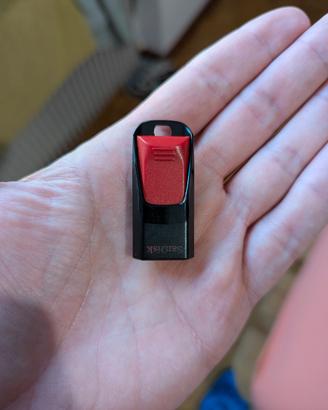 Chiavetta USB 16GB SanDisk Cruzer Edge - Originale