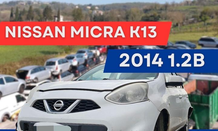 
nissan micra k13 1.2benz. ricambi usati