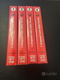 Collezione VHS Ferrari -50 ANNIVERSARIO