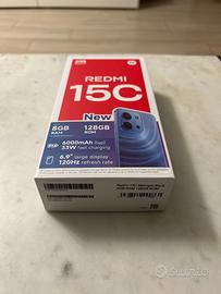Redmi 15C 128GB Midnight Black NUOVO MAI APERTO