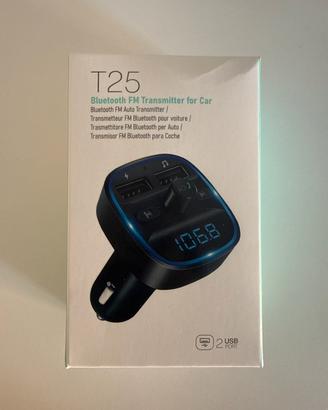 Mini stereo / caricatore bluetooth per auto