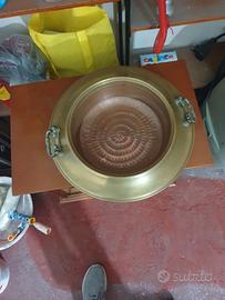 Oggetti in Rame battuto a mano di vario genere,