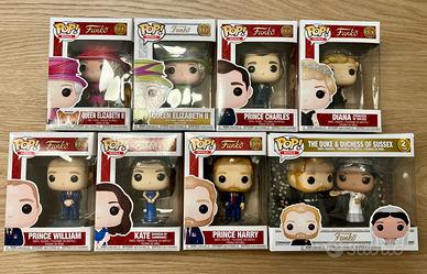 Funko POP serie ROYALS completa + Wedding