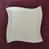 Piatto in ceramica da decorare a decoupage