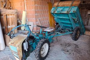 Motoagricola usata bertolini con cassone 4x4