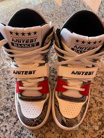 Aniye By Sneakers Basket Bianche e Rosse N.39