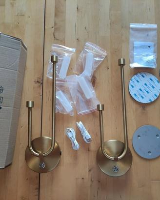 Applique da interno a batteria, 2pezzi