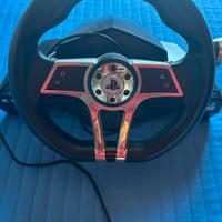 Volante  + pedaliera hurricane Ps4/Ps3/Pc