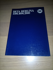 Lancia Beta berlina depliant brochure
