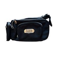 Marsupio Nero a Costine Vintage Originale Anni 90