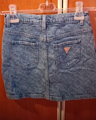 Gonna denim Guess bambina