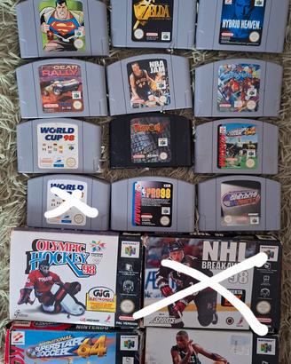 ZELDA E ALTRI TITOLI PER NINTENDO 64