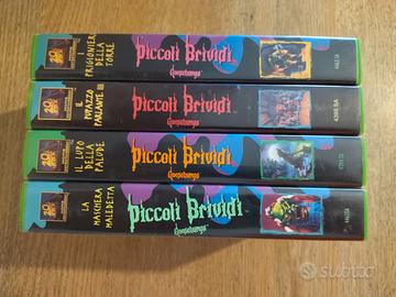 VHS PICCOLI BRIVIDI ORIGINALI GOOSEBUMPS 1996 1997