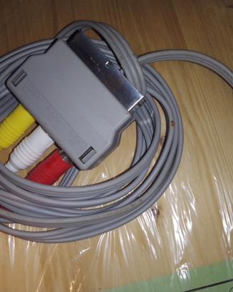 Cavo video x WII con adattatore