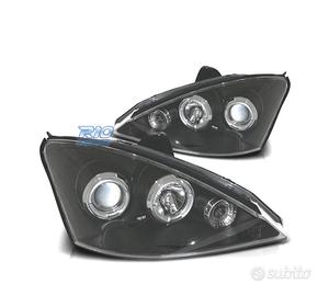 FARI PER FORD FOCUS 01-05 ANGEL EYES SFONDO NERO