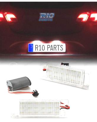 LUCI TARGA A LED PER OPEL ZAFIRA B ASTRA H CORSA D