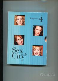 DVD - SEX AND THE CITY  stagione 4  3 dischi