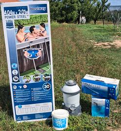 Piscina Bestway con accessori