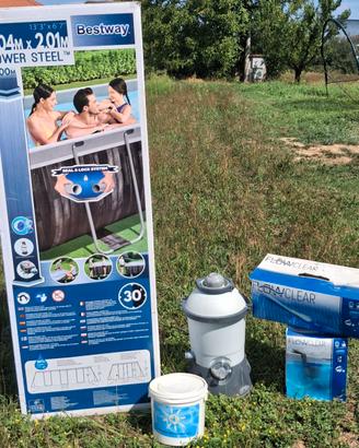 Piscina Bestway con accessori