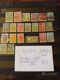 Austria e Italia francobolli 