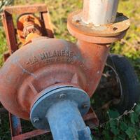 Pompa su carrello con attacco cardanico per tratto