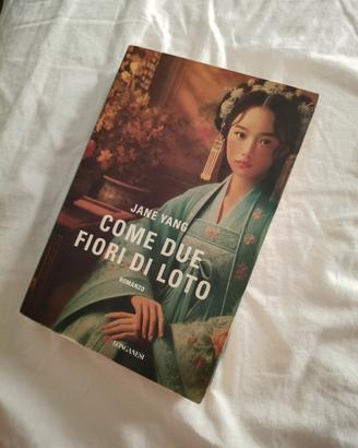 libro NUOVO " come due fiori di loto "