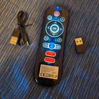 Telecomando universale wireless con USB e Tastiera